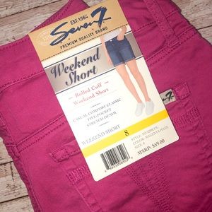 7 Mankind Weekend Shorts Size 8